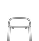 hoker AF01 - Hoker barowy 492x900mm Wysokość: Krzesło:900mm Siedzisko:769mm