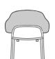 hoker AF03 562x1092mm Wysokość: Krzesło:1092mm Siedzisko:769mm