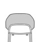 hoker AF07 492x999mm Wysokość: Krzesło:999mm Siedzisko:650mm