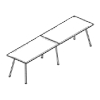 bench NS832 3200x800mm