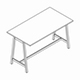 stół wysoki PSM728 1815x1000mm H:1100mm