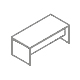 biurko gabinetowe Q19 1900x900mm