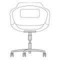 krzesło UFP11K 600x600mm