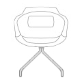 krzesło UFP17 600x600mm