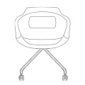 krzesło UFP18K 600x600mm