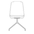 krzesło konferencyjne UKP19 475x580mm