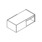 szafa managerska V36M 438x600mm