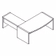 biurko gabinetowe X15