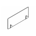 panele akustyczne do biurek ZPS820 1990x800mm