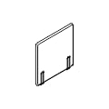 panele boczne do biurek ZUS50 1990x650mm