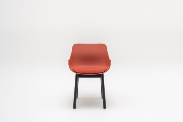 Baltic Remix krzesło z podstawą drewnianą