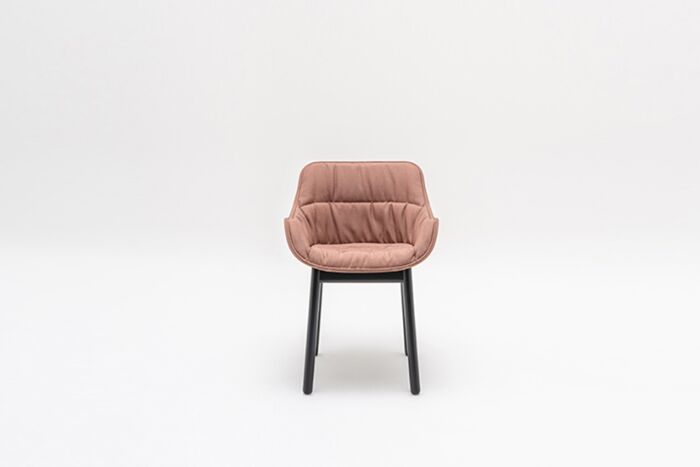 Baltic Soft Duo - krzesło podstawa drewniana
