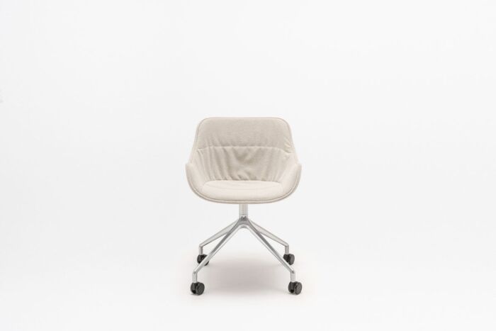 Baltic Soft Duo - krzesło podstawa aluminium polerowane