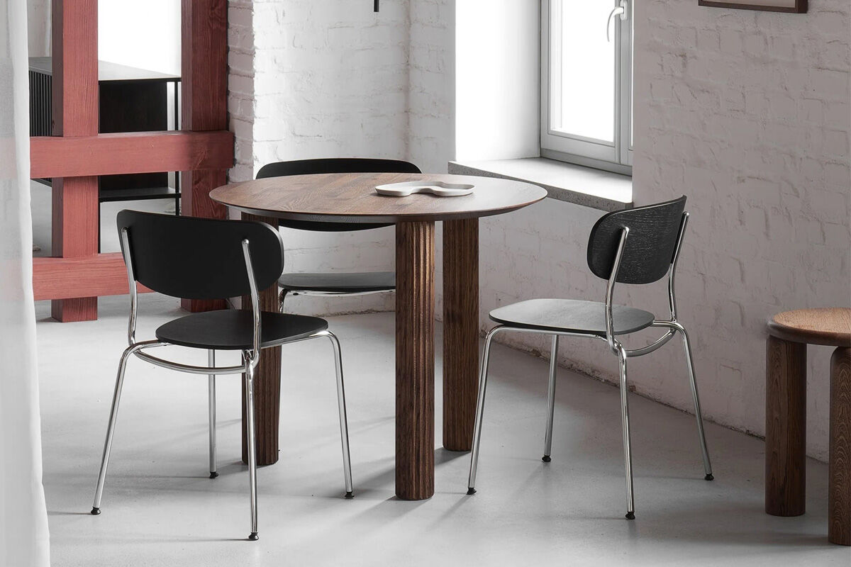 krzesło ze sklejki Splot