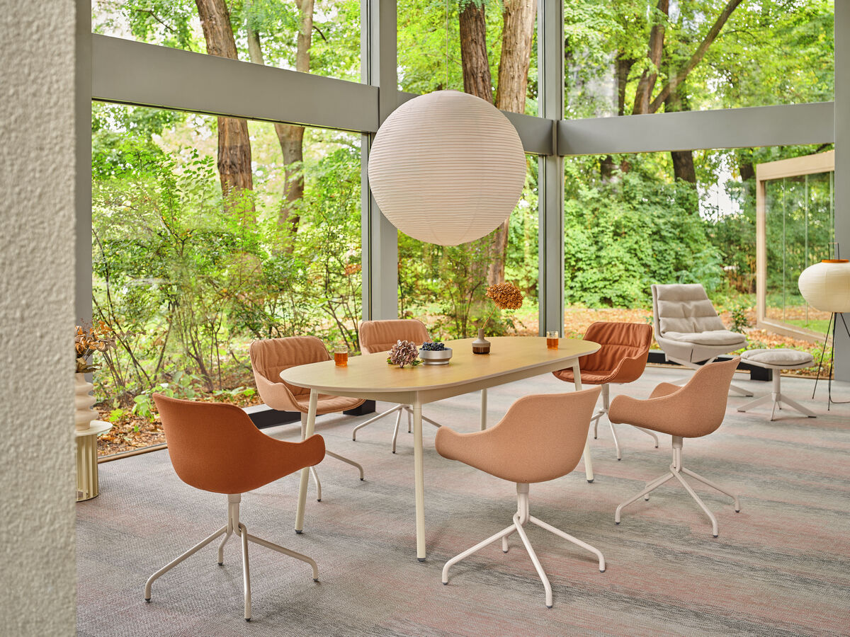 obrotowe krzesło kubełkowe tapicerowane
 Baltic Soft Duo