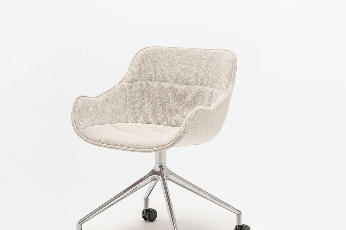 krzesło podstawa aluminium polerowane Baltic Soft Duo