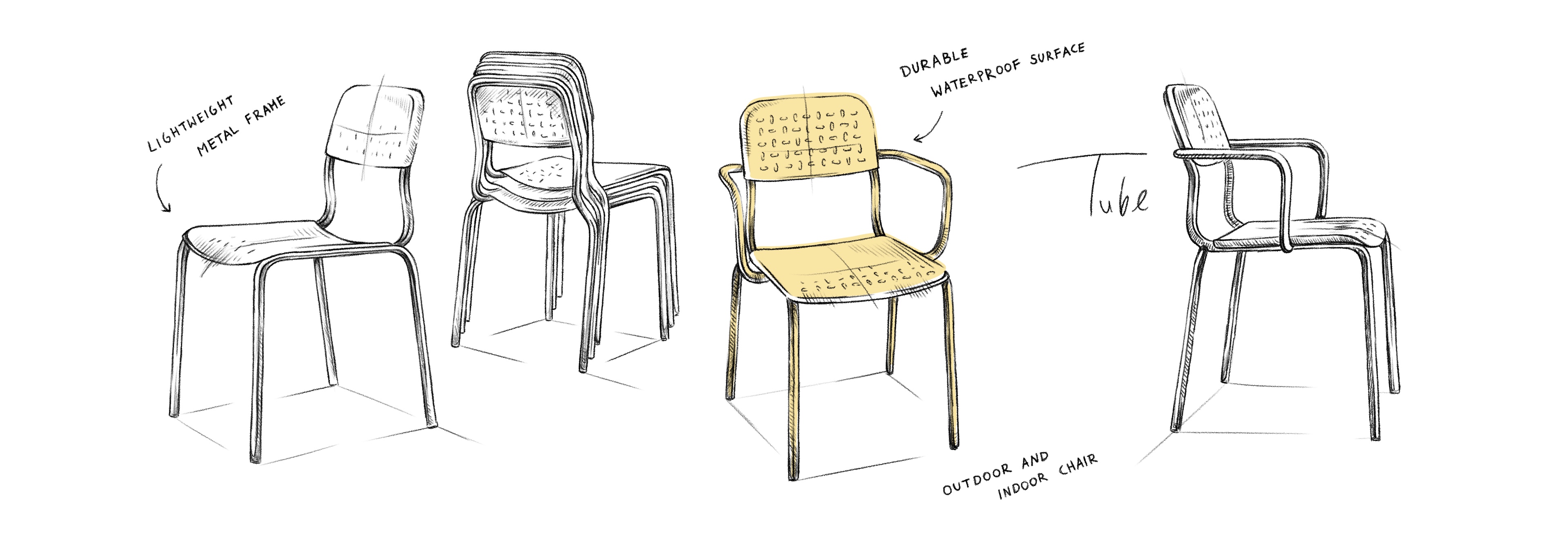 Ilustracja przestawiająca najważniejsze cechy produktu Tube