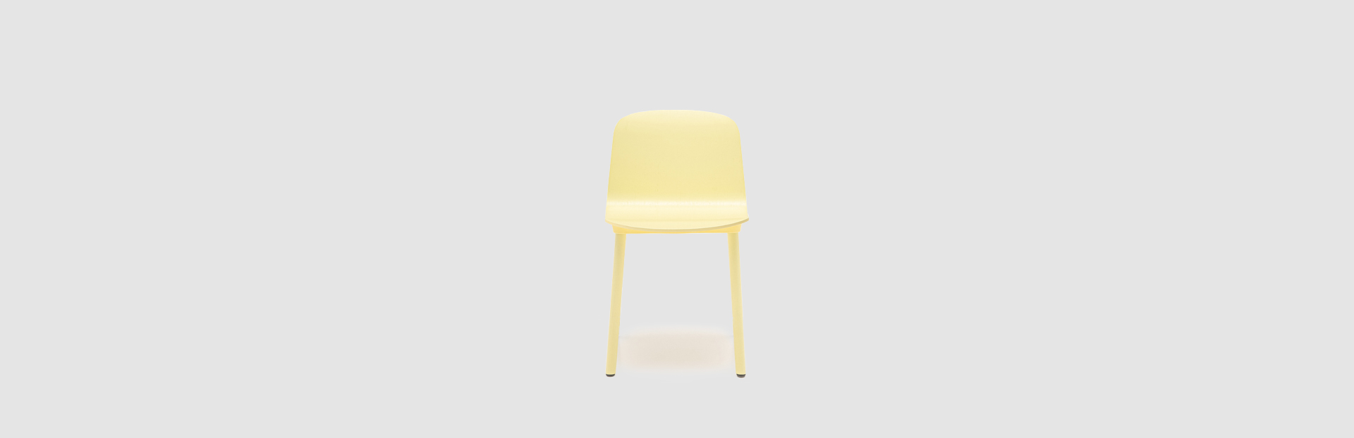 krzesło ze sklejki podstawa drewniana Nud