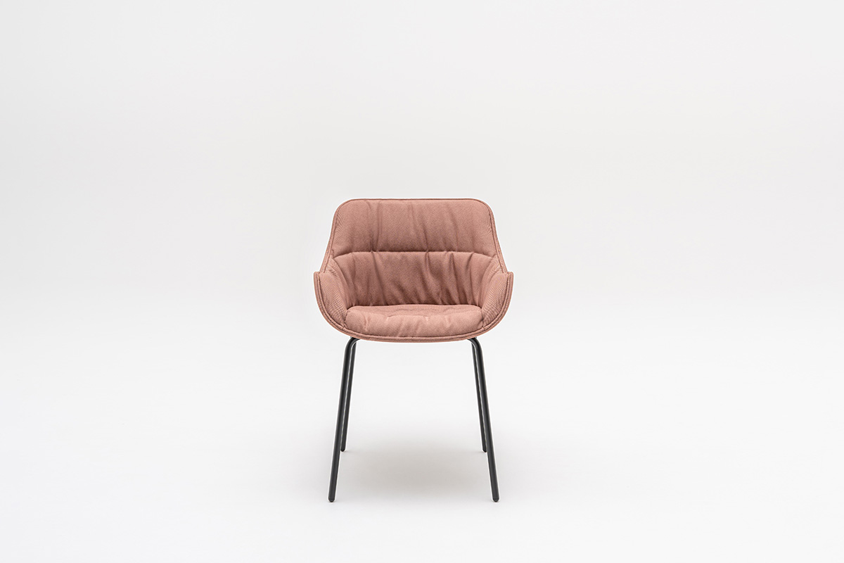 Baltic Soft Duo krzesło kubełkowe tapicerowane
