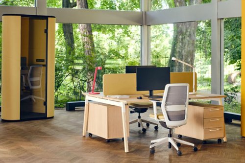 Ogi W bench - biurko bench