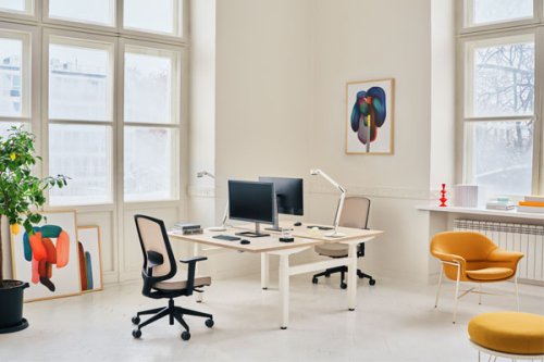 Ogi Drive Bench - biurko bench regulowane elektrycznie, stelaż dwusilnikowy