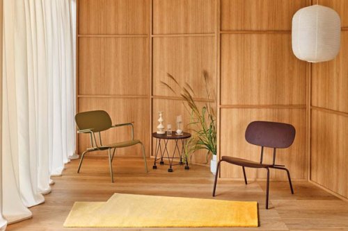 New School Lounge - fotel ze sklejki