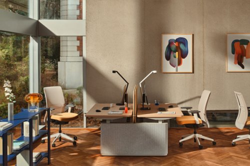 Ogi Drive Bench - biurko bench regulowane elektrycznie, stelaż dwusilnikowy z zabudową