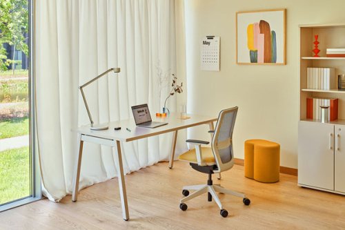Evo - krzesło biurowe oparcie ażurowe